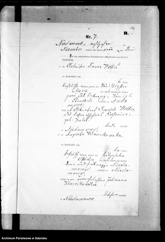 image.from.unit.number "Księga małżeństw"