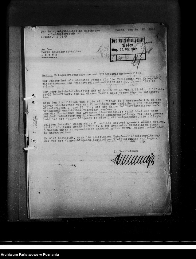 Obraz 5 z jednostki "Kreigsverdienstkreuze"