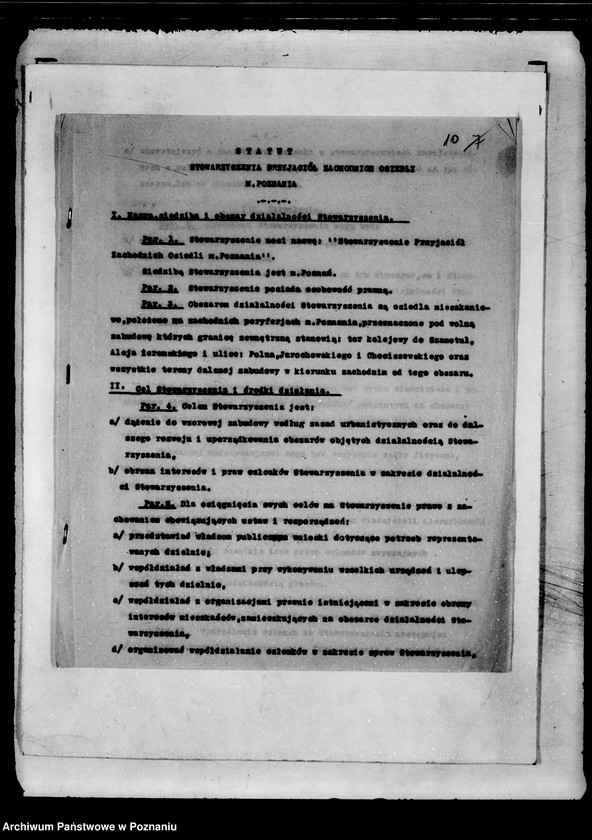 Obraz 14 z jednostki "/Stowarzyszenie Przyjaciół Zachodnich Osiedli miasta Poznania/"