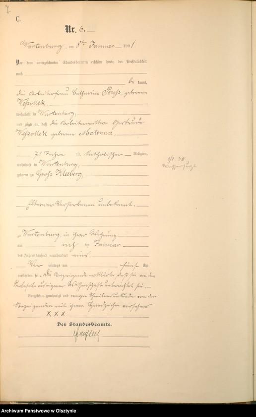 image.from.unit.number "Sterbe-Haupt-Register Nr 1 - 125"