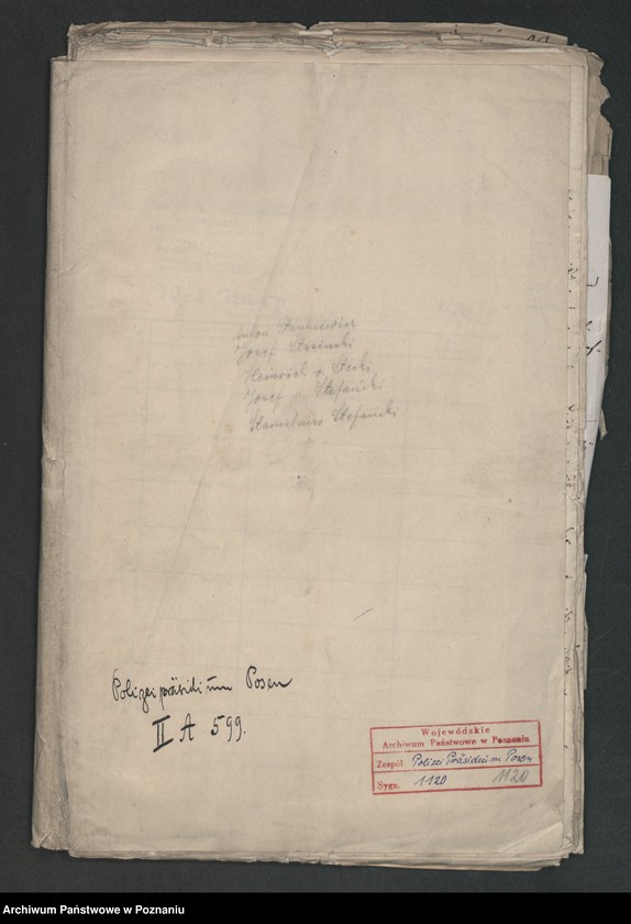 Obraz 2 z jednostki "A. betr. den Anton Stankiewicz, Joseph Stasiński, Heinrich von Stecki, Joseph von Stefański, Stanislaus Stefański"