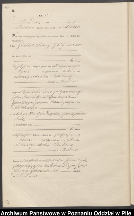 image.from.unit.number "Księga małżeństw"