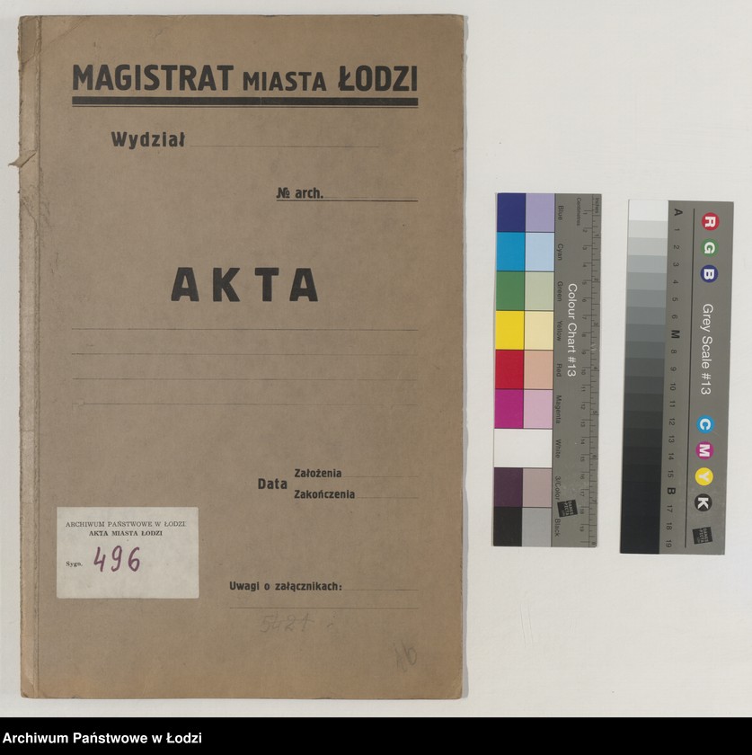 Obraz 2 z jednostki "Akta tyczące się zawierania kontraktów z fabrykantami o najem lokalów kosztem rządu wystawionych"