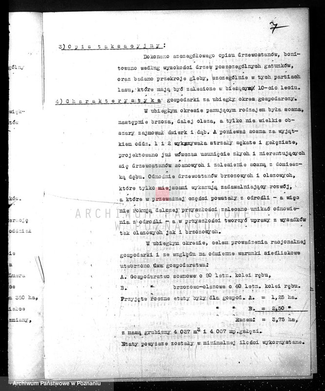 Obraz 11 z jednostki "/Nadzór nad gospodarką leśną majętności Siekówko/ 1938-1948"