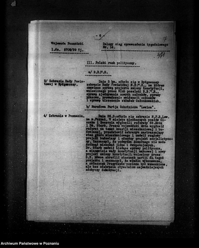 image.from.unit.number "Sprawozdania sytuacyjne tygodniowe za czas od 29 marca 1929 r. do dnia 25 kwietnia 1929 r. /nr 14-17/"