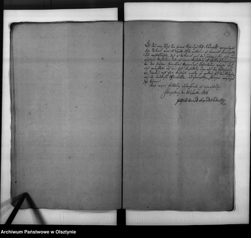 image.from.unit.number "Kasse jetzige Regierungs Sekretair Schulz [Gottfired Arnold Leopold]"