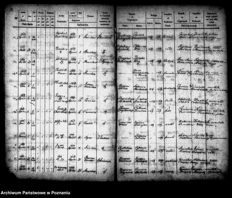 Obraz 11 z jednostki "Księga urodzin"