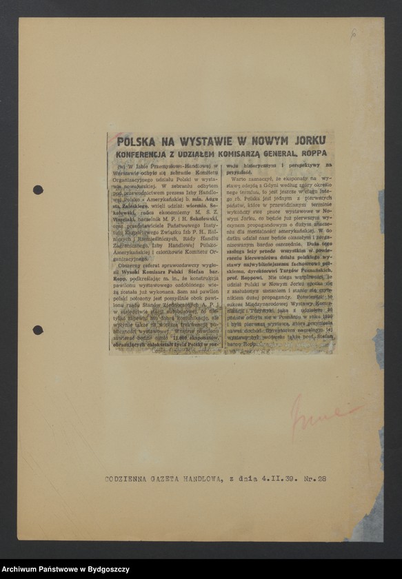 image.from.unit.number "Inne wystawy - wycinki prasowe"