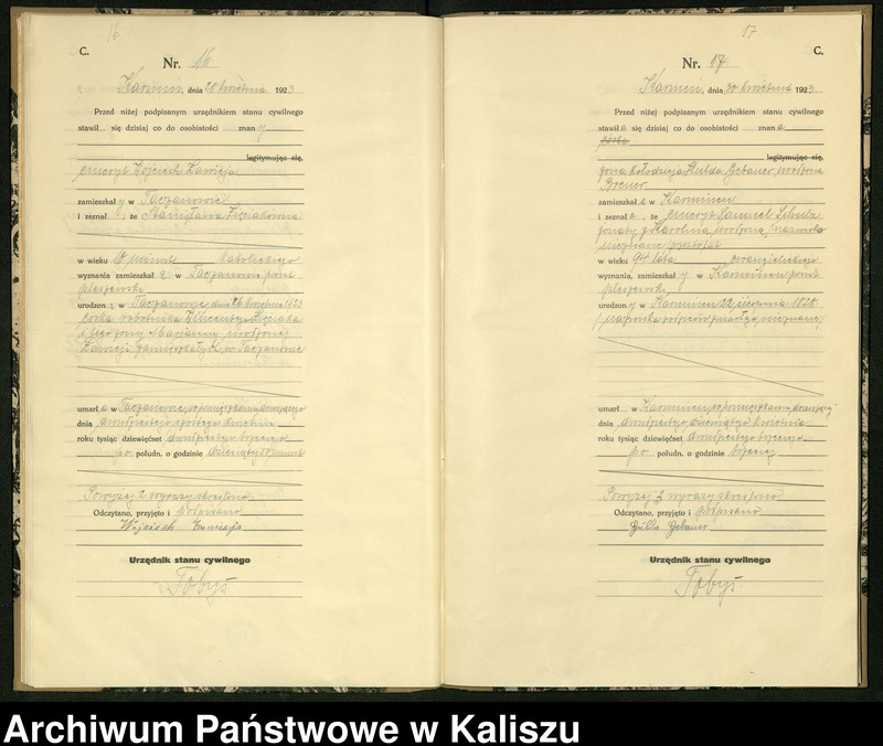 Obraz 12 z jednostki "[Księga zgonów]"