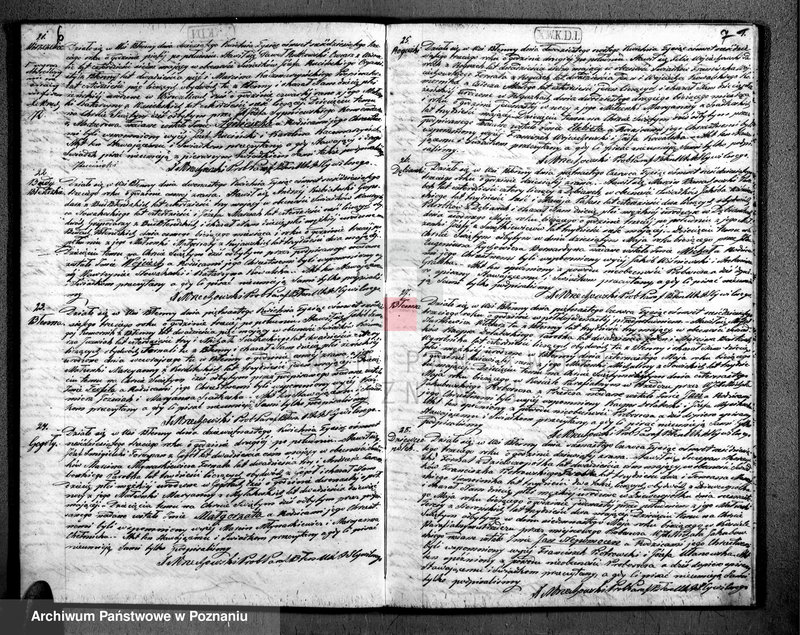 Obraz 5 z jednostki "Duplikat urodzonych, zaślubionych i zgonów"