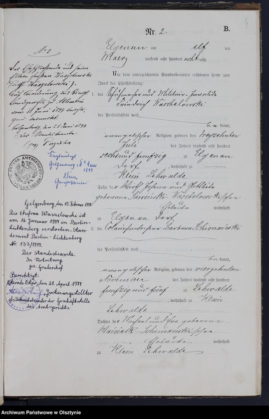 image.from.unit.number "Heiraths-Neben-Register Nr 1 - 22"