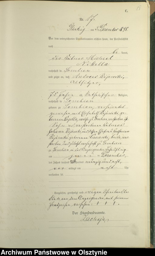 image.from.unit.number "Sterbe-Haupt-Register Nr 1 - 18"