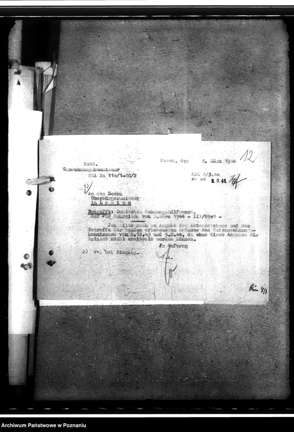 Obraz 16 z jednostki "Deutsches Wohnungshilfswerk. Bau von Behelfsheimen im Kreise Leslau (Włocławek)"