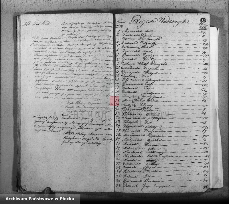 Obraz 19 z jednostki "Akta urodzeń, małżeństw i zgonów"