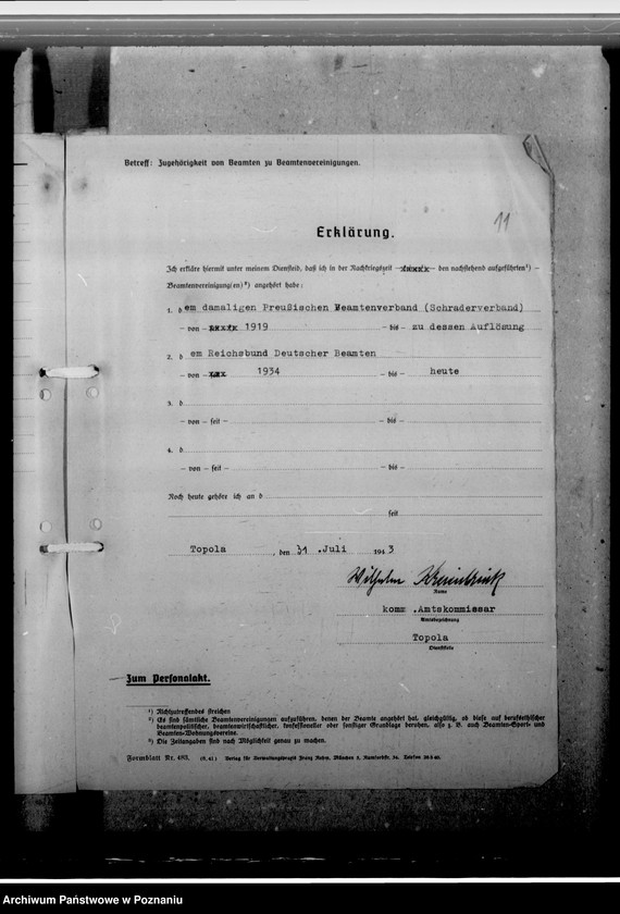 Obraz 15 z jednostki "Kreienbrink, Wilhelm - komisarz obwodowy"