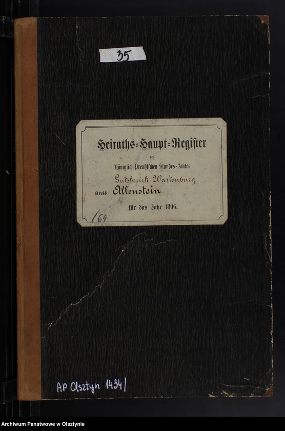 image.from.unit.number "Heiraths-Haupt-Register /wpisów nie było/"