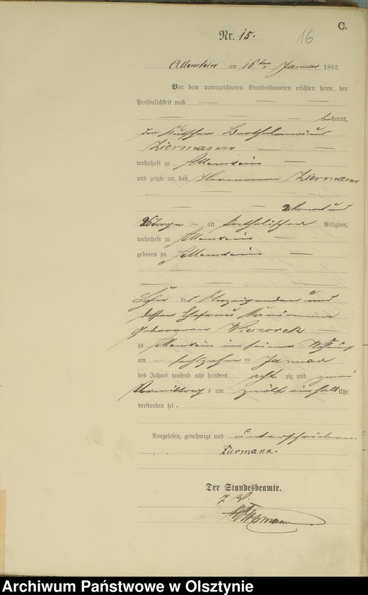 image.from.unit.number "Sterbe-Haupt-Register Nr 1 - 297"