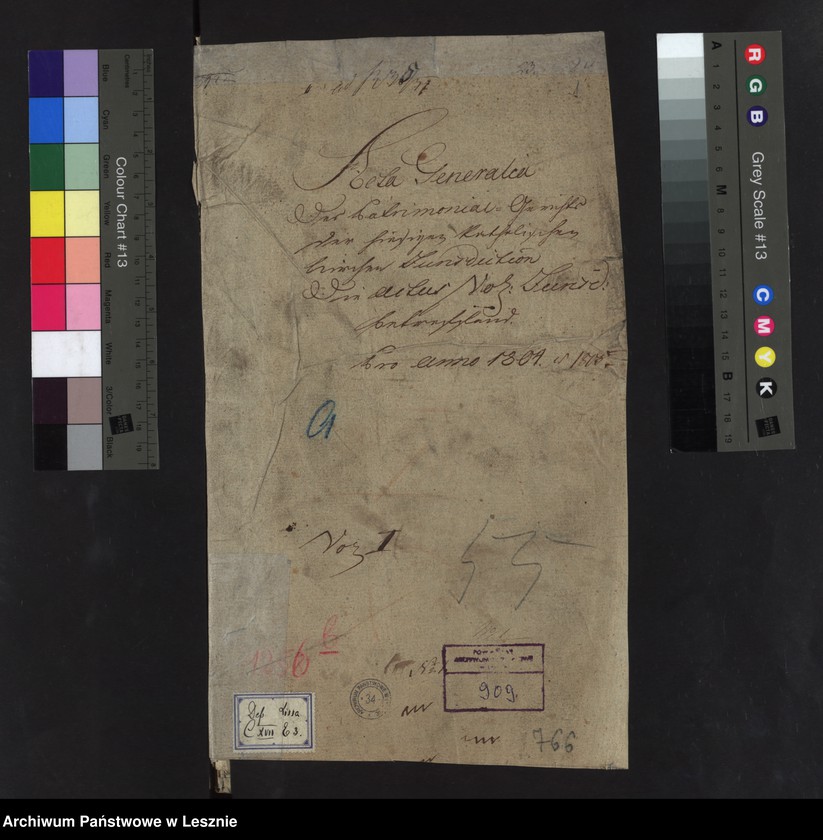 Obraz 3 z jednostki "[Acta generalia des Patrimonialgerichts der hiesigen katholischen Kirchen-Jurisdiction die actus voluntariae iurisdictionis betreffend]"