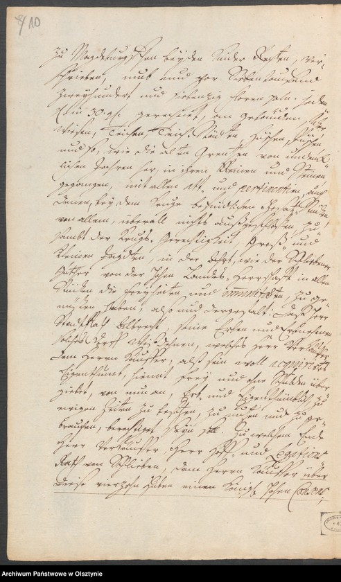 image.from.unit.number "Wisdehnen, H.[Haupt] A. [Amt] Brandenburg [Pokarmin]. Acta die Confirmaion des Kaufkontrakts zwischen dem Hof=und Legationsrath Andreas Ernst v. [von] Schlieben und dem Könighöfischen Stadtrath Bernh. [ Bernhard] Albrecht"