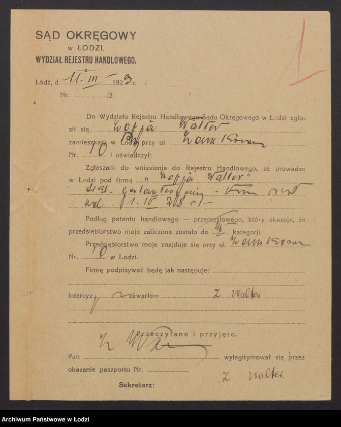 Obraz 3 z jednostki "Zofia Walter- sklep galanteryjny"