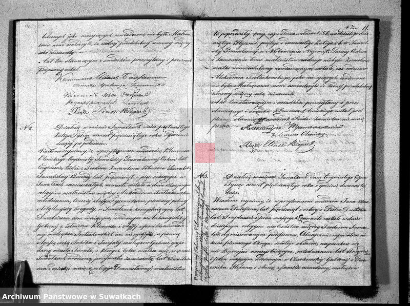 image.from.unit.number "Duplikat aktów Stanu Cywilnego Suwalskiej Prawosławnej Parafii na 1850r."