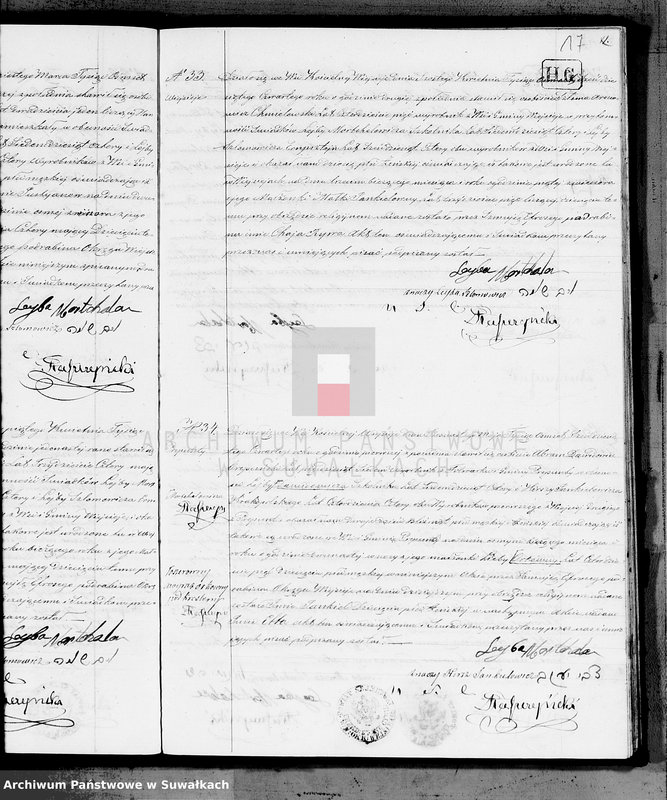 image.from.unit.number "Duplikat akt urodzonych, zaślubionych i zmarłych urzędnika Stanu Cywilnego wyznania mojżeszowego Okręgu Wiejsieje pro 1864"