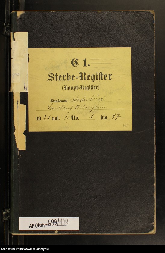 image.from.unit.number "Sterbe-Haupt-Register Nr 1 - 97"