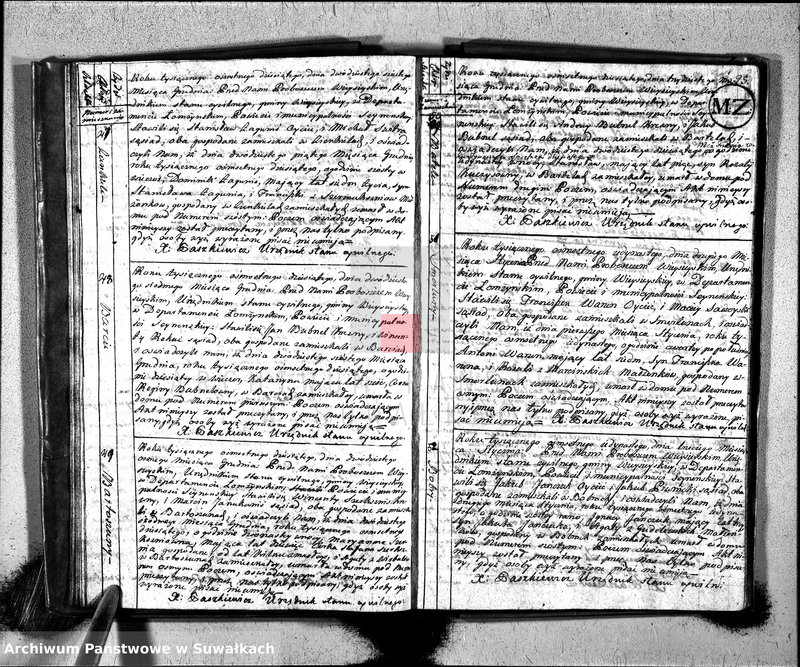 image.from.unit.number "Akta zeszłych gminy wieysieyskiey od 1-go maja 1810"