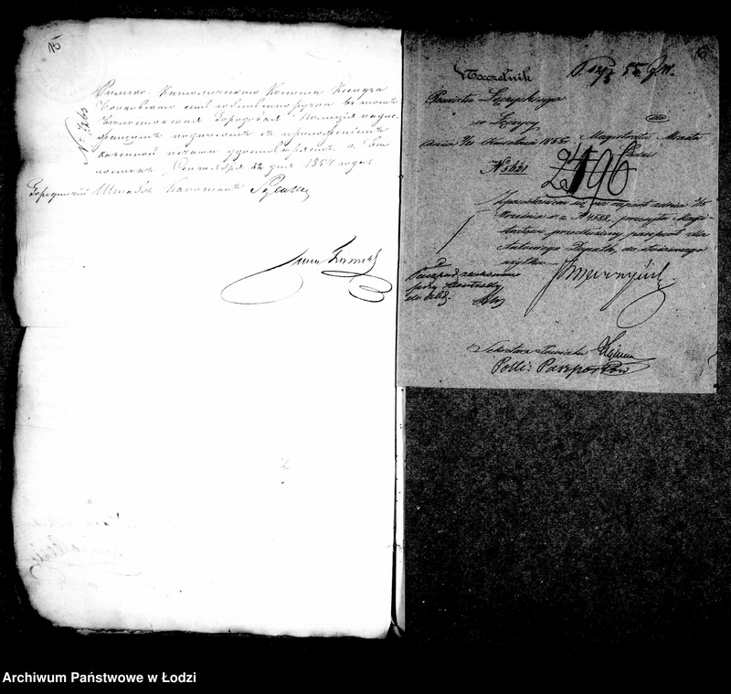 Obraz 16 z jednostki "Akta w przedmiocie paszportów"