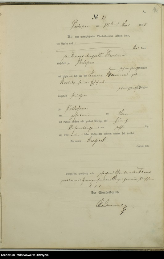 image.from.unit.number "Haupt-Geburts-Register nr 1 - 47"