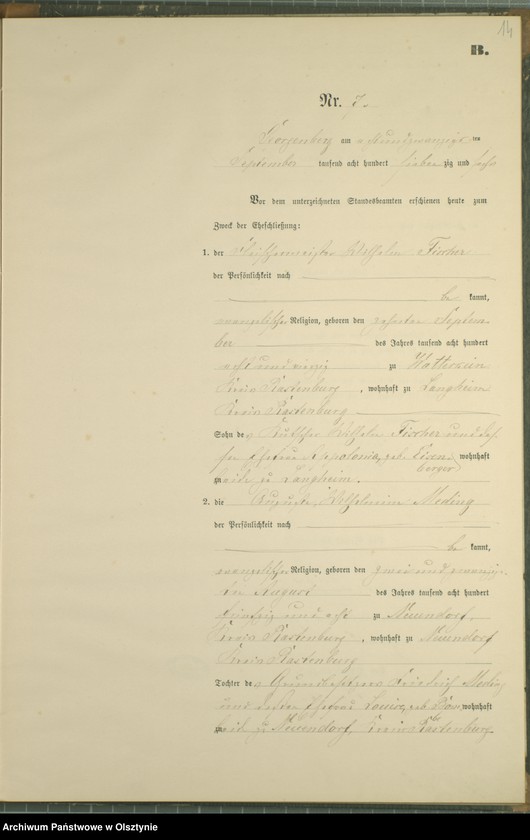 image.from.unit.number "Heiraths-Neben-Register Nr 1 - 9"