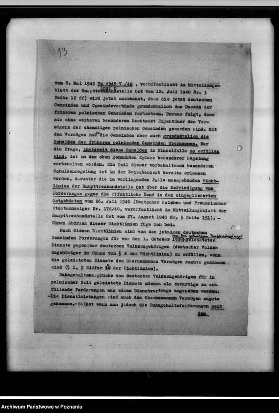 Obraz 17 z jednostki "Auskünfte "Deutscher Gemeindetag" bei der Rechtsstelle."