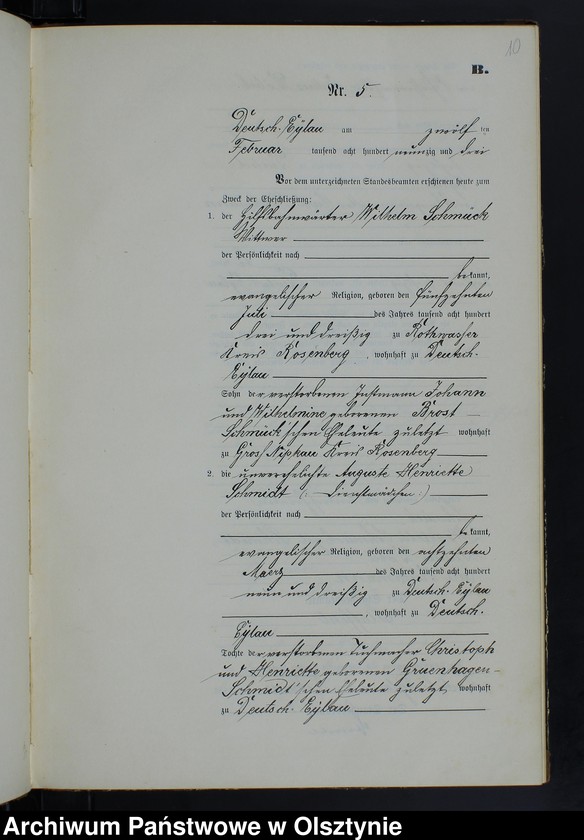 image.from.unit.number "Heiraths-Neben-Register Nr 1 - 25"