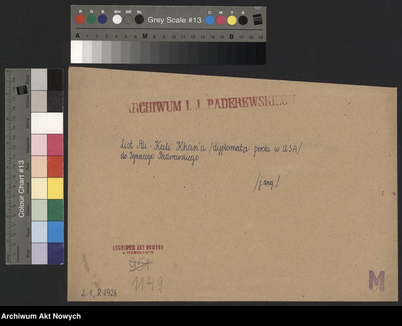 image.from.unit.number "Ali - Kuli Khan (dyplomata perski); L.1"