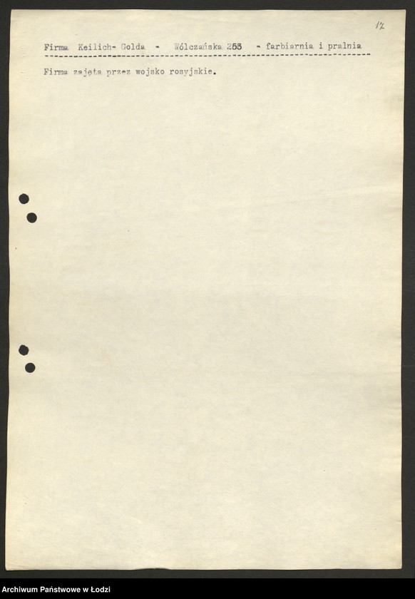 Obraz 18 z jednostki "Wykazy zakładów produkcyjnych z obsadą stanowisk kierowniczych"