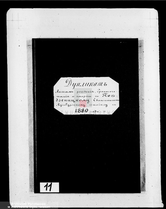 image.from.unit "[Księga duplikat aktów urodzonych, zaślubionych i zmarłych]"