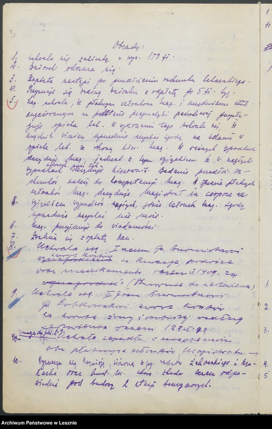 Obraz 6 z jednostki "[Księga protokołów z posiedzeń Magistratu]"