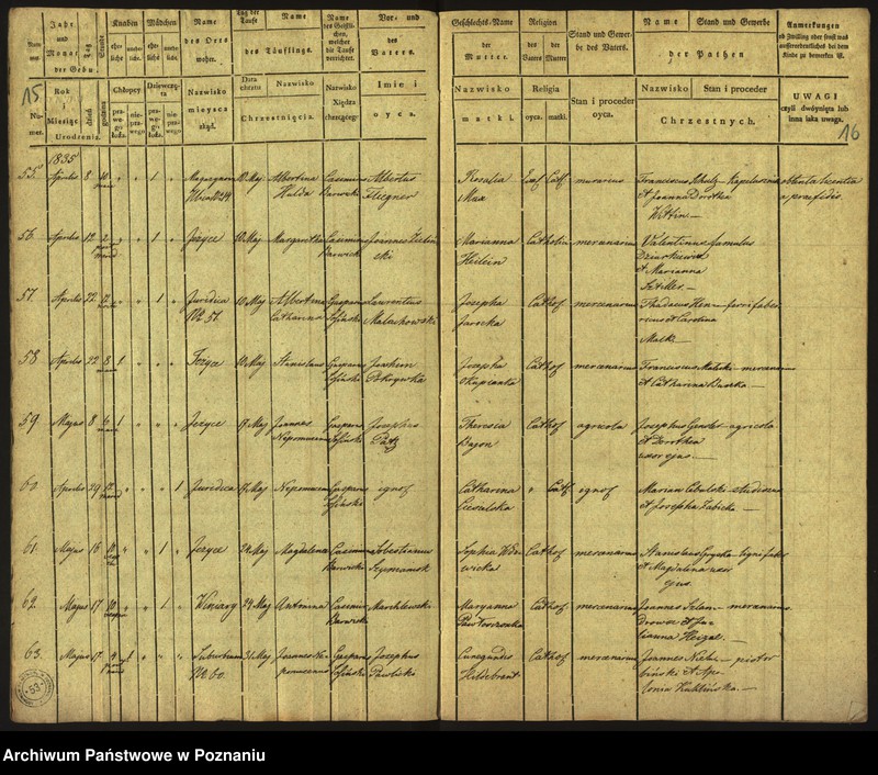 Obraz 11 z jednostki "Księga urodzeń"