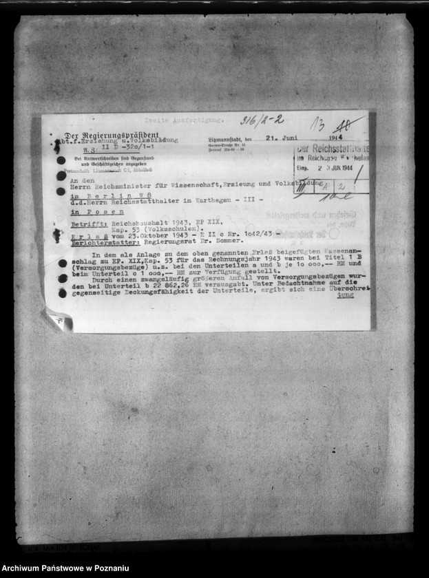 Obraz 17 z jednostki "Haushaltmittel für Volksschulen. Förderschulen, zur Förderung des Unterrichts für Blinde und Gehörlose"