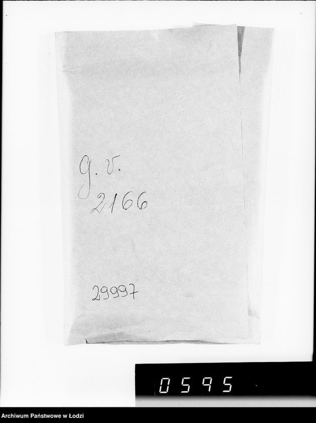 Obraz 4 z jednostki "Eingang [książka magazynowa towarów przychodzących do Getta]"