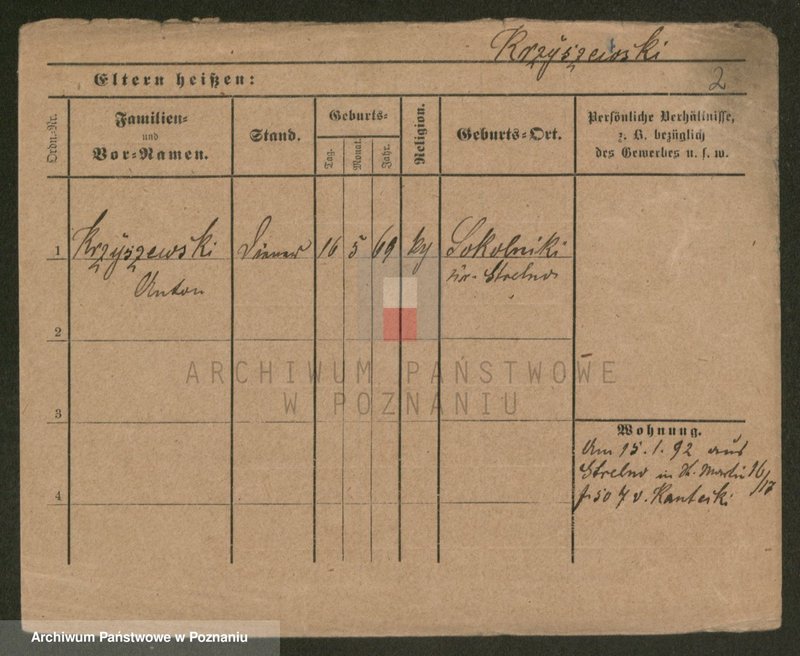 Obraz 2 z jednostki "Krzyszczyński - Krzyżaniak"