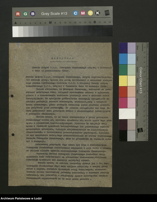 Obraz 2 z jednostki "Rezolucje z krajowych narad aktywu"