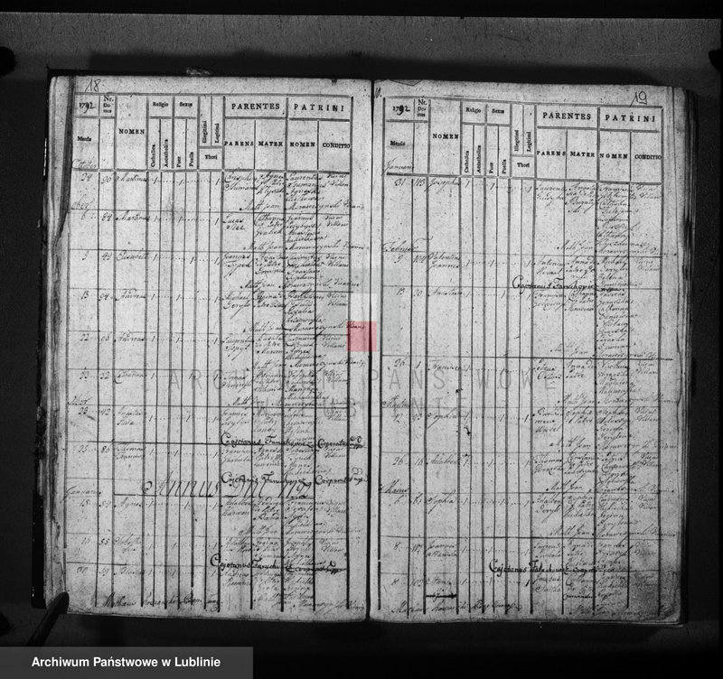 Obraz 12 z jednostki "Liber natorum matrimonium et sepultorum pro villa Górno seu Majdan Górny"