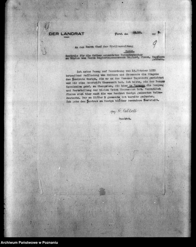 Obraz 13 z jednostki "Amtliche Meldungen Kreis Gostingen (Gostyń)"