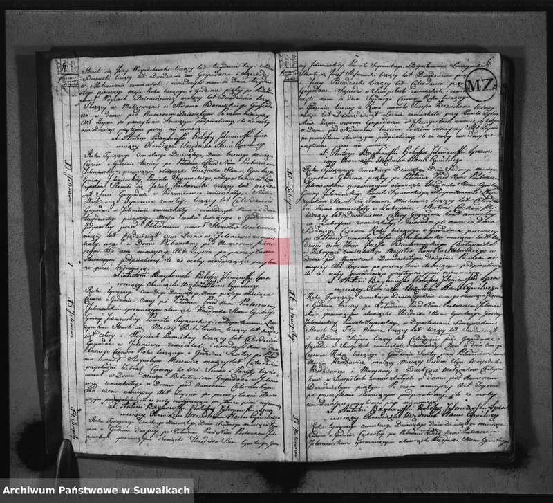 image.from.unit.number "Akta Zeyscia Gminy Jeleniewskiey na Rok 1810/11 do 1 Maja a od 1 Maja 1811 do 1-o Stycznia 1812"