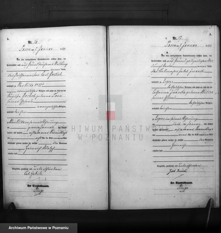 Obraz 10 z jednostki "Księga urodzeń t. I"