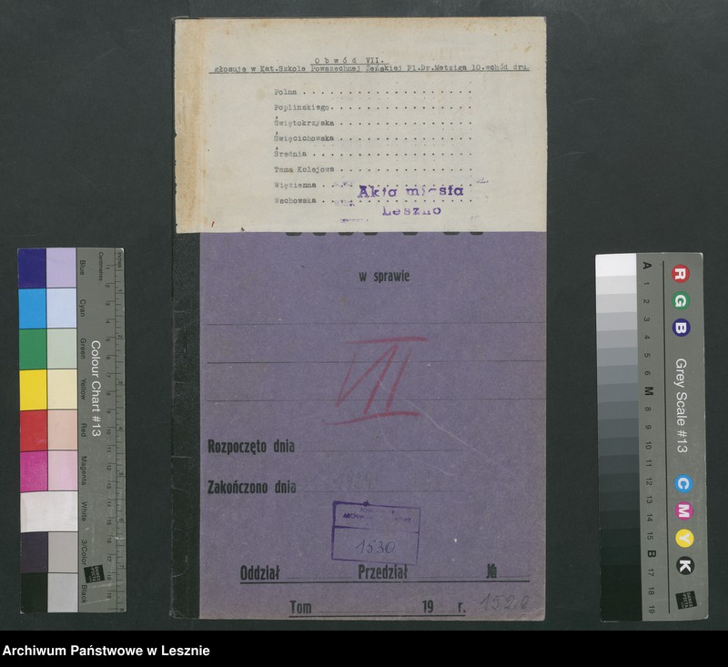 Obraz 2 z jednostki "[Obwód VII - głosuje w Katolickiej Powszechnej Szkole Żeńskiej /listy wyborców/]"