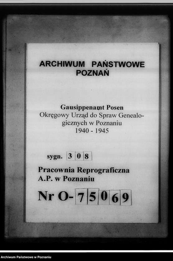Obraz 8 z jednostki "[Wykaz ksiąg kościelnych z powiatów gostyńskiego i rawickiego]"