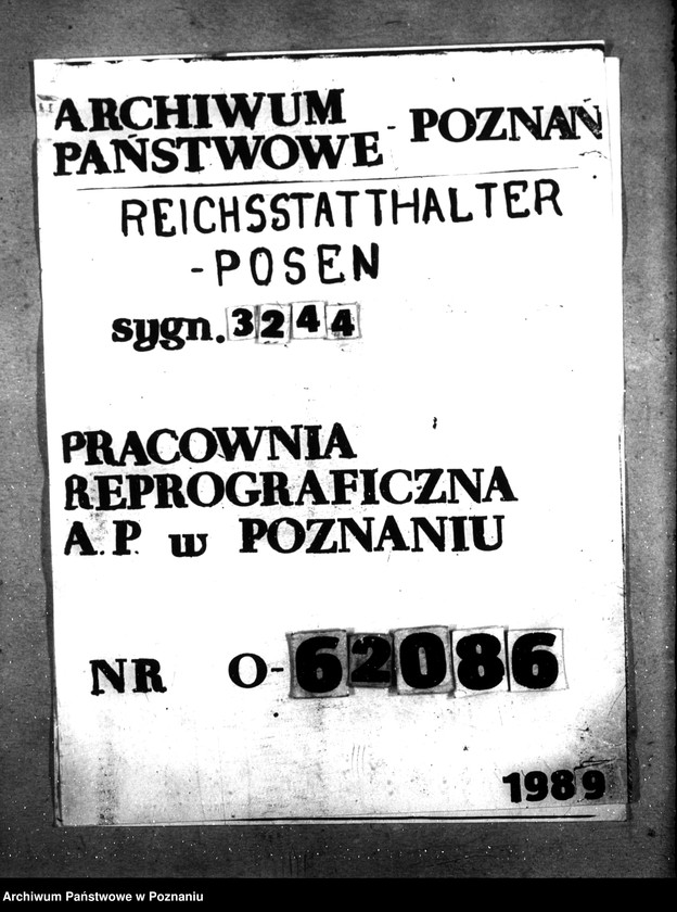 Obraz 1 z jednostki "Bau von Behelfsheimen bei den Focke - Wulfwerken - Kreising. Lagepläne (Krzesiny powiat Poznań)"