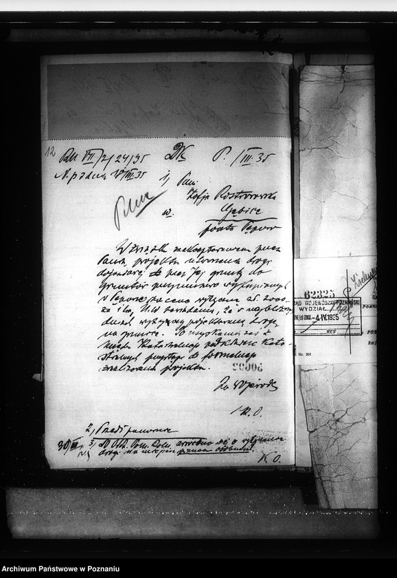 Obraz 16 z jednostki "Sprawy przewłaszczeniowe majątku Pępowo powiatu gostyńskiego"